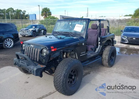 2013 Jeep Wrangler Sport from USA, damaged, VIN 1C4AJWAG1DL644370